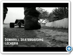 Downhill Skateboarding Lechería